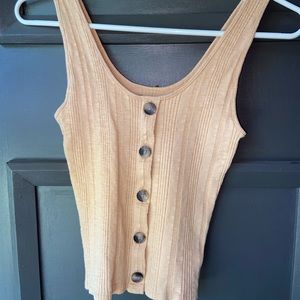 Women’s American Eagle buttoned tank top